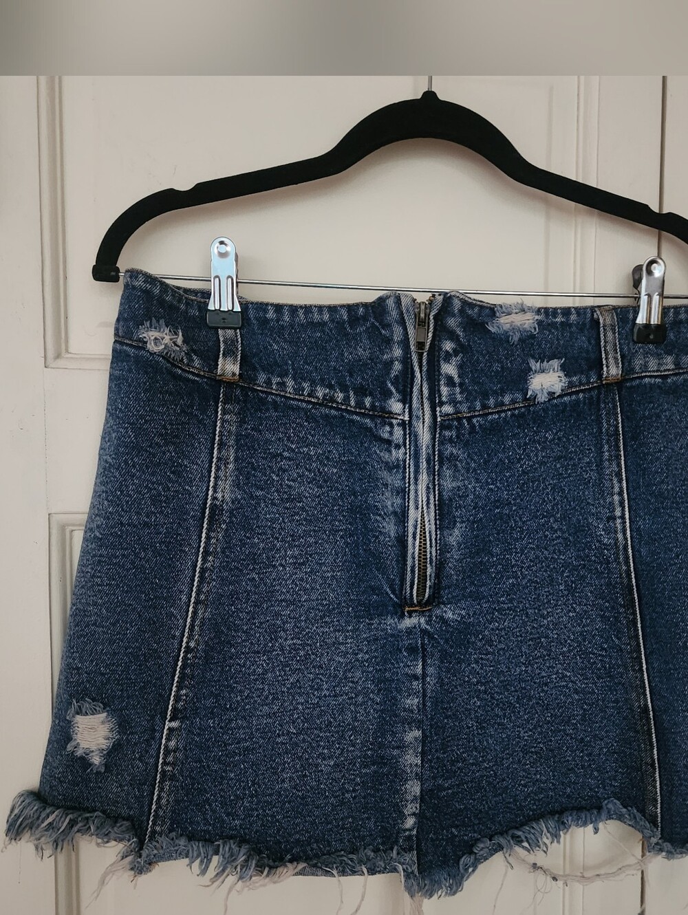 Signature8 Red Label Skirt on Blue Denim - Picture 2 of 5